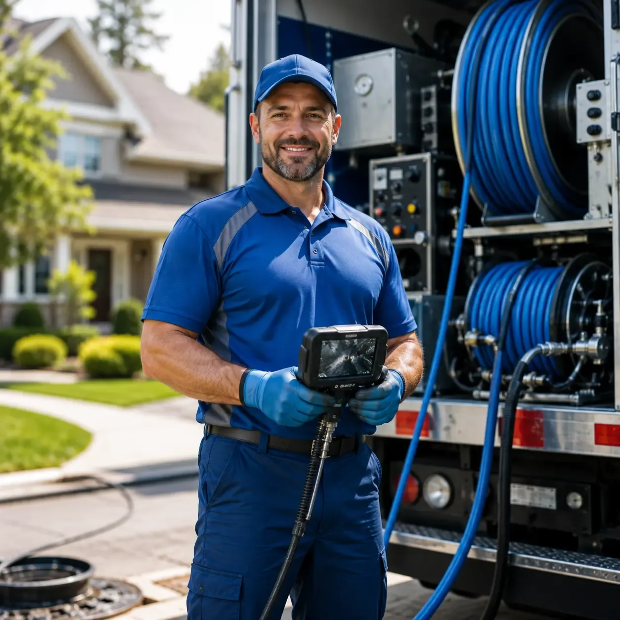 Local outdoor drain cleaning specialists in Enterprise, WV